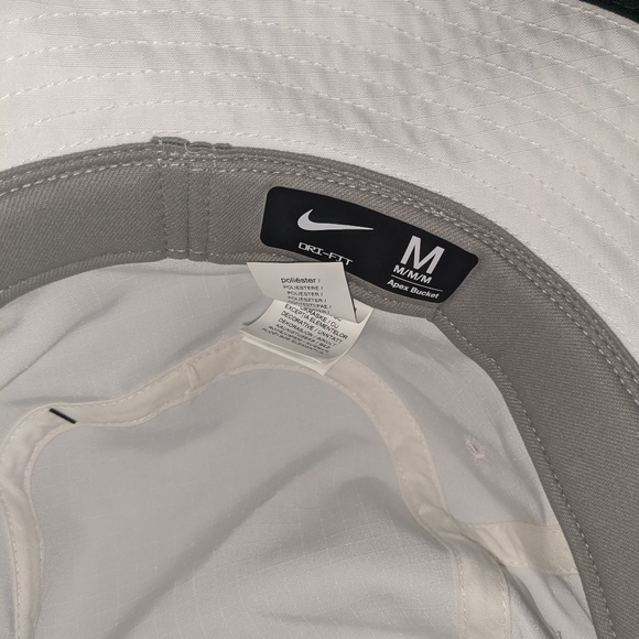Nike Men's Michigan State Spartans White Dri-FIT Apex Boonie Bucket Hat - Picture 5 of 5
